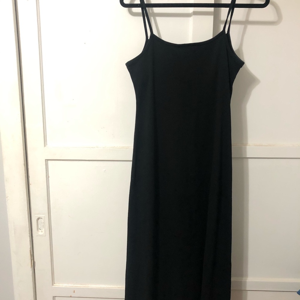 Black long dress
